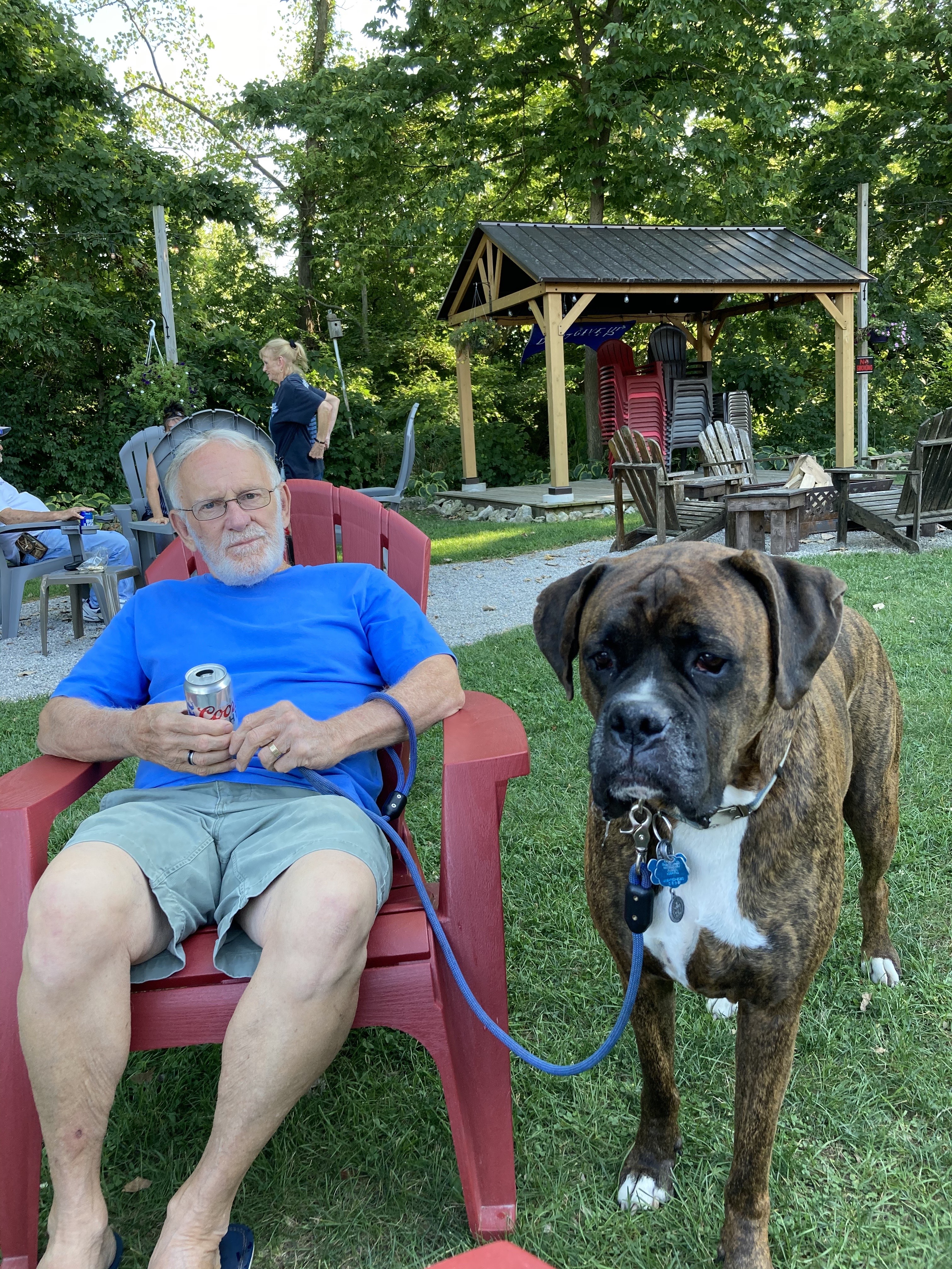 Mike & Jackson at Rocky Point Winery