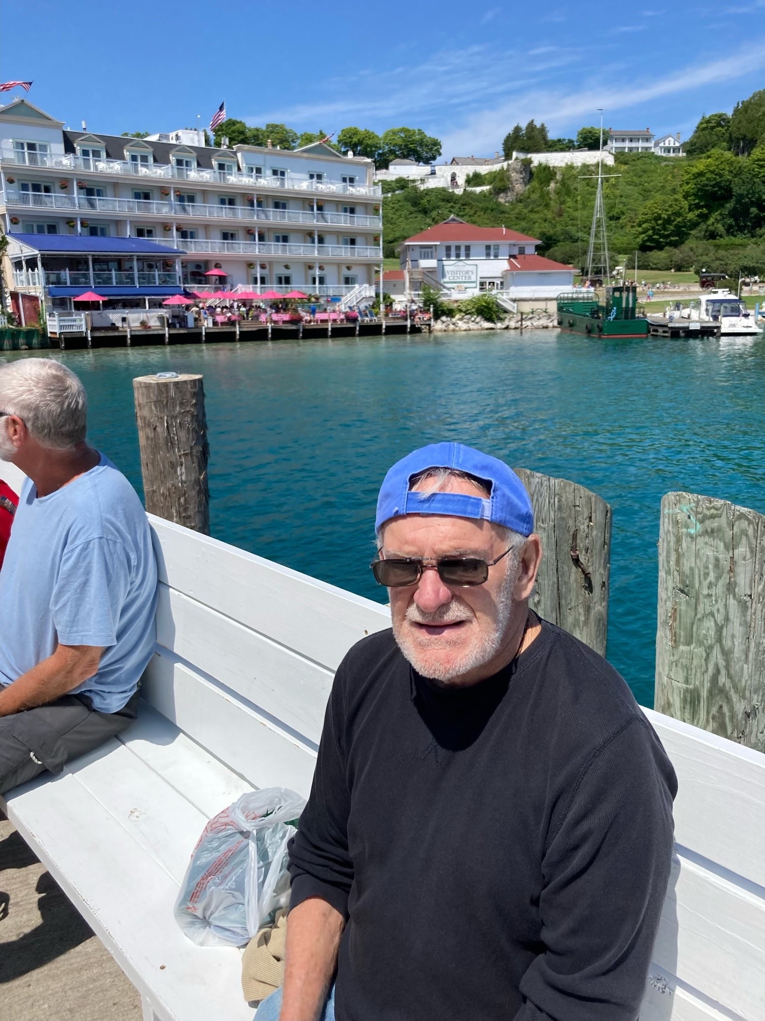 Mike on Mackinac Island