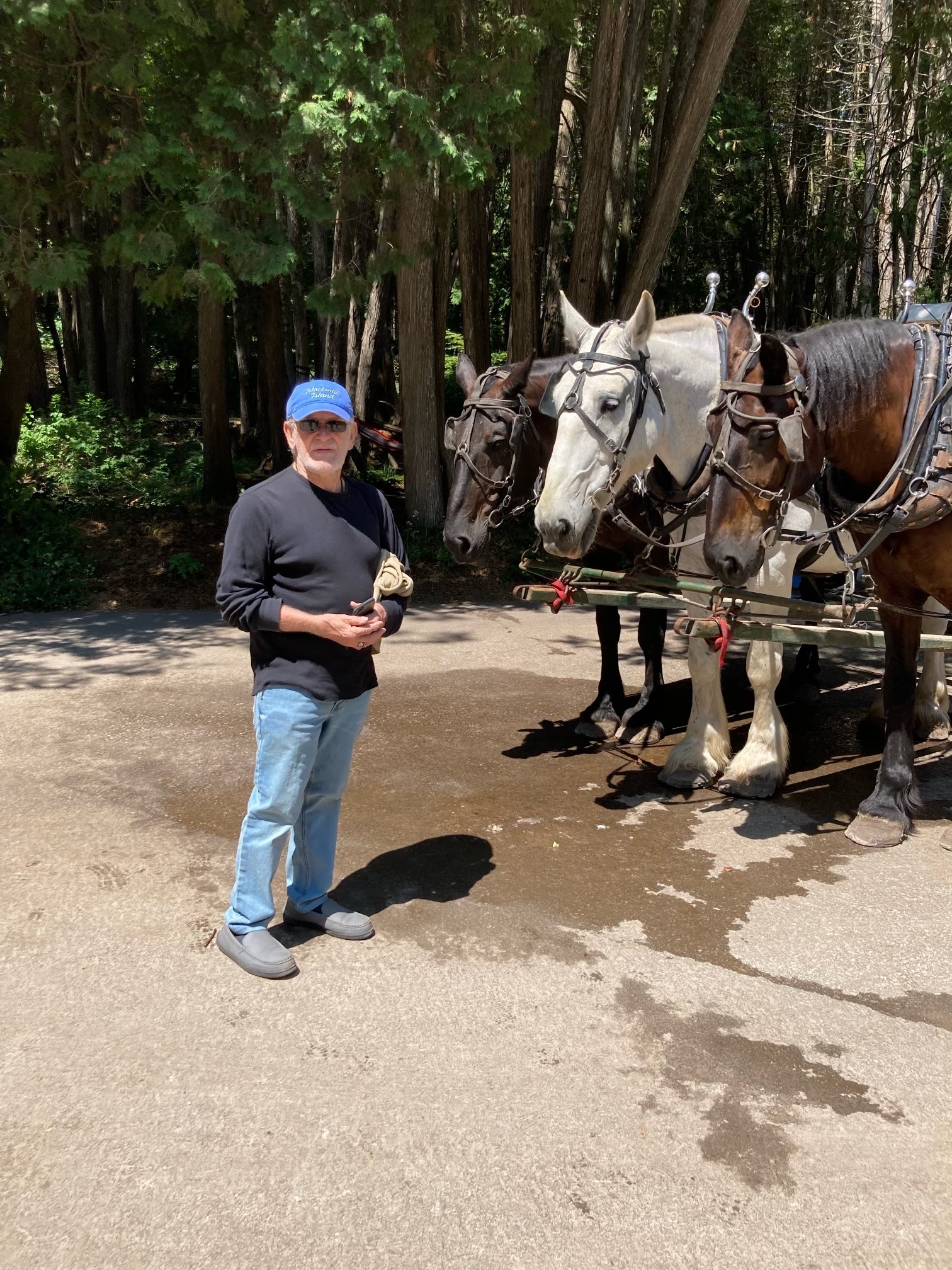 Mike on Mackinac Island